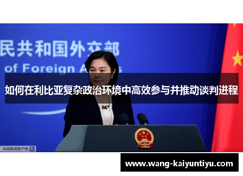 如何在利比亚复杂政治环境中高效参与并推动谈判进程